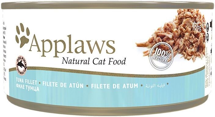 Comida Húmeda Gato  Applaws Cat Lata 156g Filete Atún - Applaws