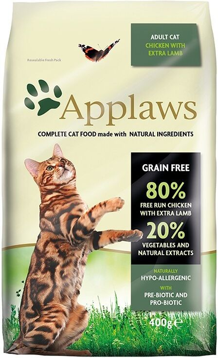 Comida Seca Gato  Applaws Cat Dry Pollo y Cordero 400g - Applaws