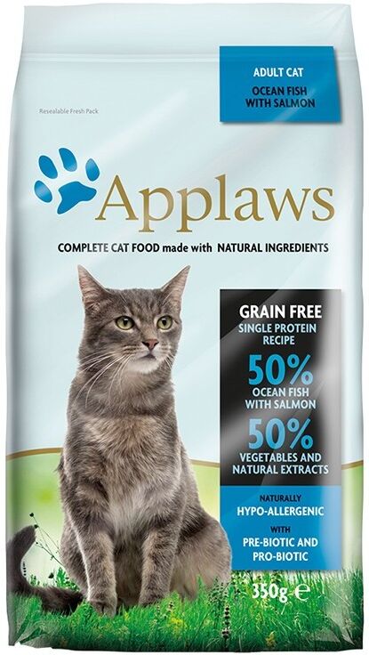 Comida Seca Gato  Applaws Cat Dry Adulto Pescado y Salmón 350g - Applaws