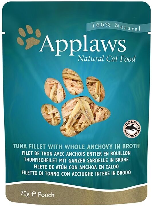 Comida Húmeda Gato  Applaws Cat Sobre 70g Atún con Anchoa Entera - Applaws