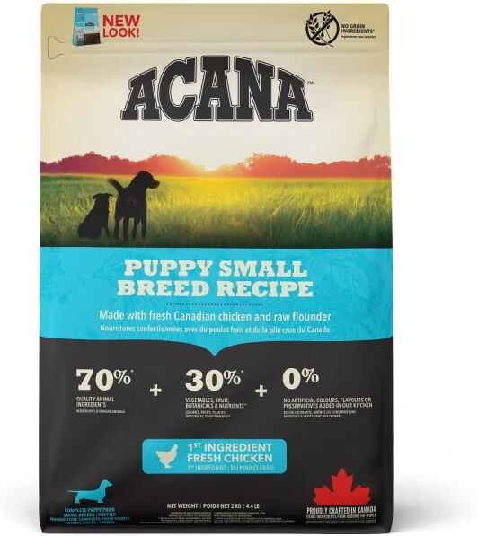 Comida Cachorro Pienso Acana Canine Puppy Heritage Razas Pequeñas 2Kg - ACANA