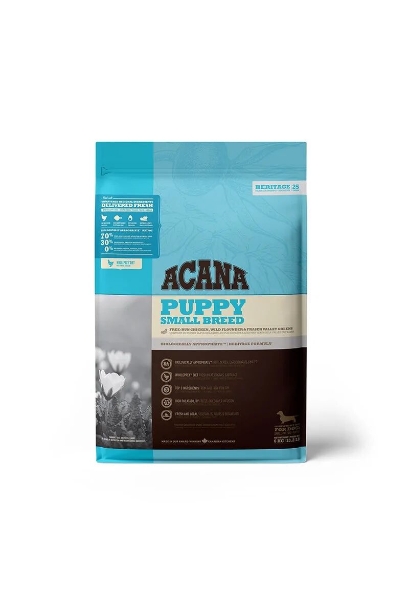 Comida Cachorro Pienso Acana Canine Puppy Heritage Razas Pequeñas 6Kg - ACANA