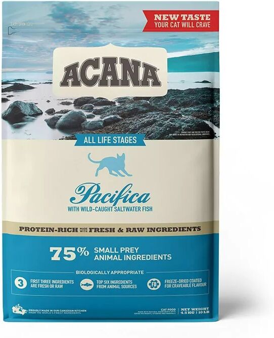 Comida Natural Gato Acana Feline Adult Pacifica 4,5 Kg - ACANA