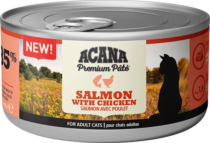 Comida Natural Gato Acana Feline Premium Pate Pollo 24X85Grs - ACANA