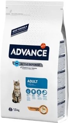 Comida Natural Gato Advance Feline Adult Pollo Arroz 1,5Kg - ADVANCE