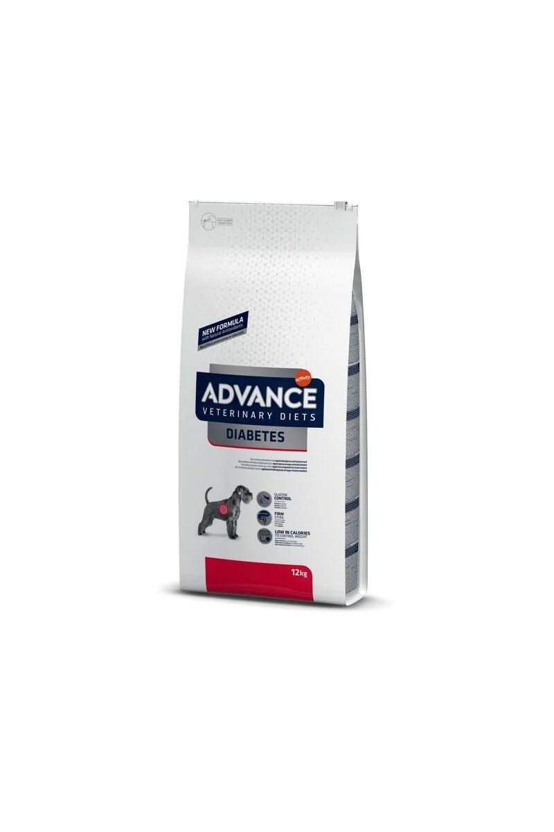 Comida Natural Perro Advance Vet Canine Adult Diabetes Colitis 12Kg - ADVANCE