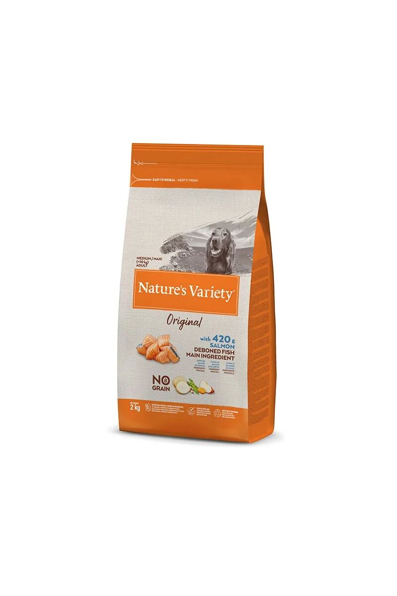 Comida Natural Perro NatureS V Original Canine Adult Salmon 2Kg - Natures Variety