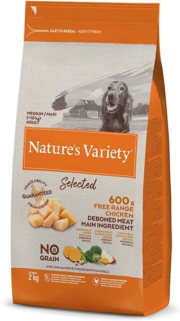 Comida Natural Perro NatureS V Selec Canine Adult Pollo 2Kg - Natures Variety