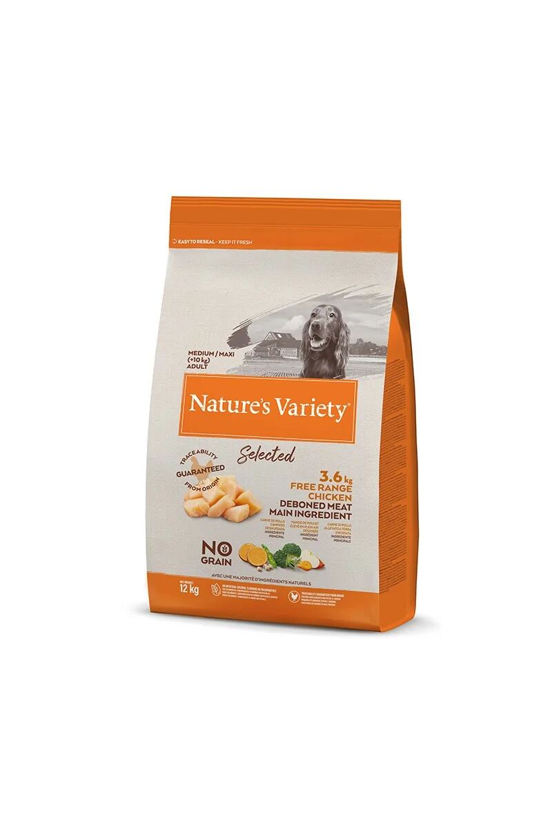 Comida Natural Perro NatureS V Selec Canine Adult Pollo 12Kg - Natures Variety