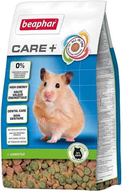 Suplemento Dental Pienso Conejo Beaphar Care+ Hamster 250Gr - Beaphar