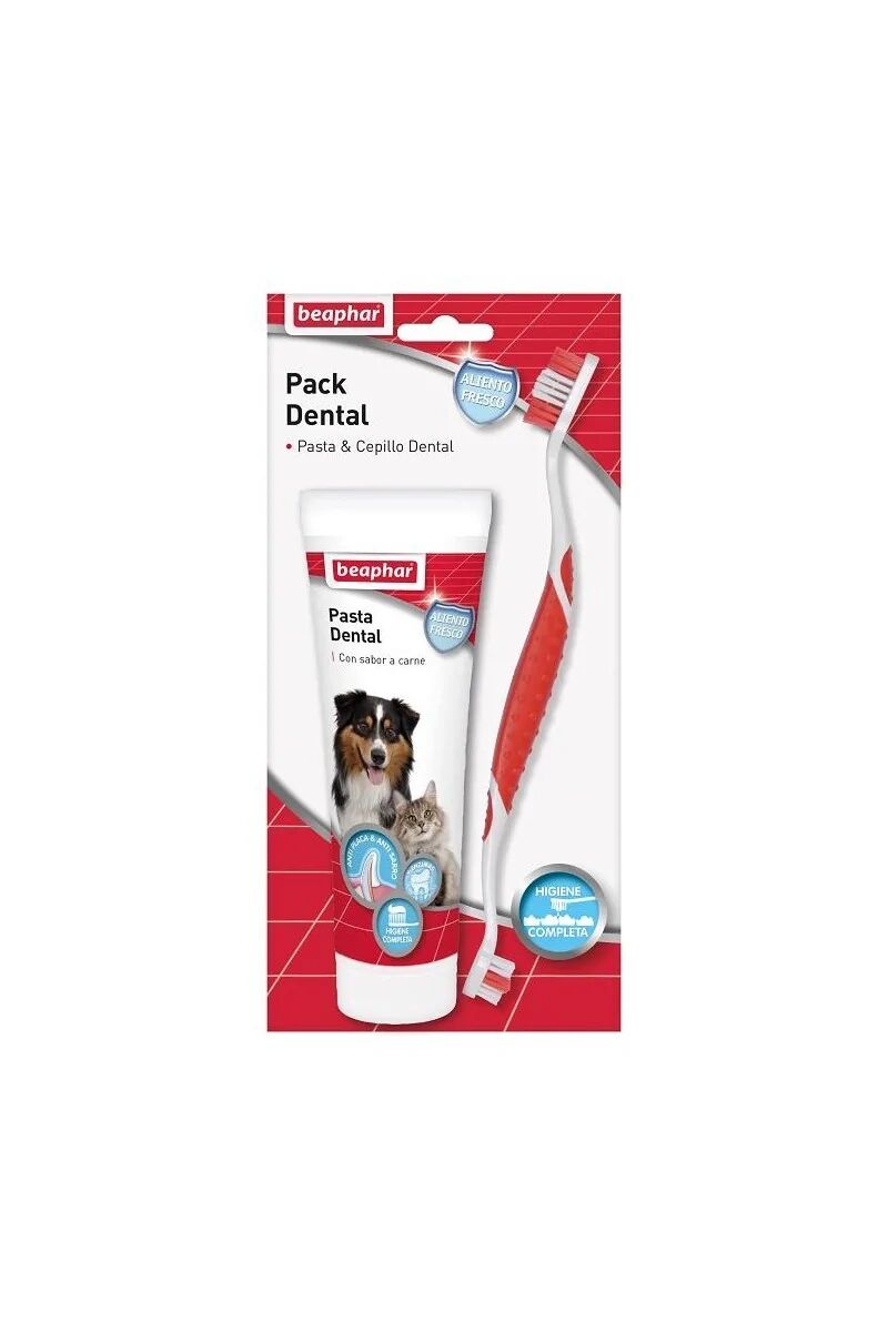 Higiene Dental Perro Beaphar Pack Dental Pasta Dental+Cepillo - Beaphar