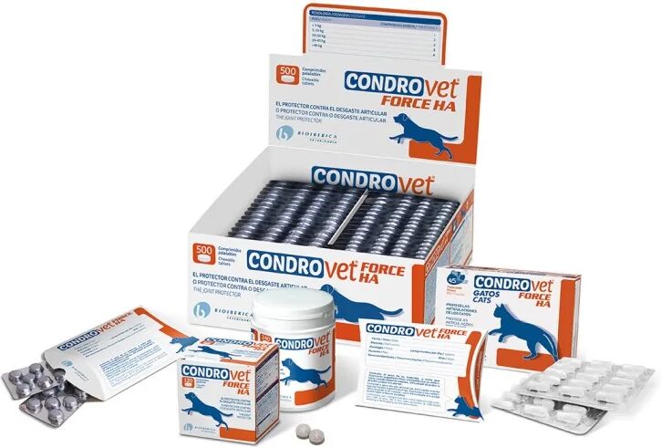 Suplementos Gato Condrovet Force Ha 120Cpd - BIOIBERICA