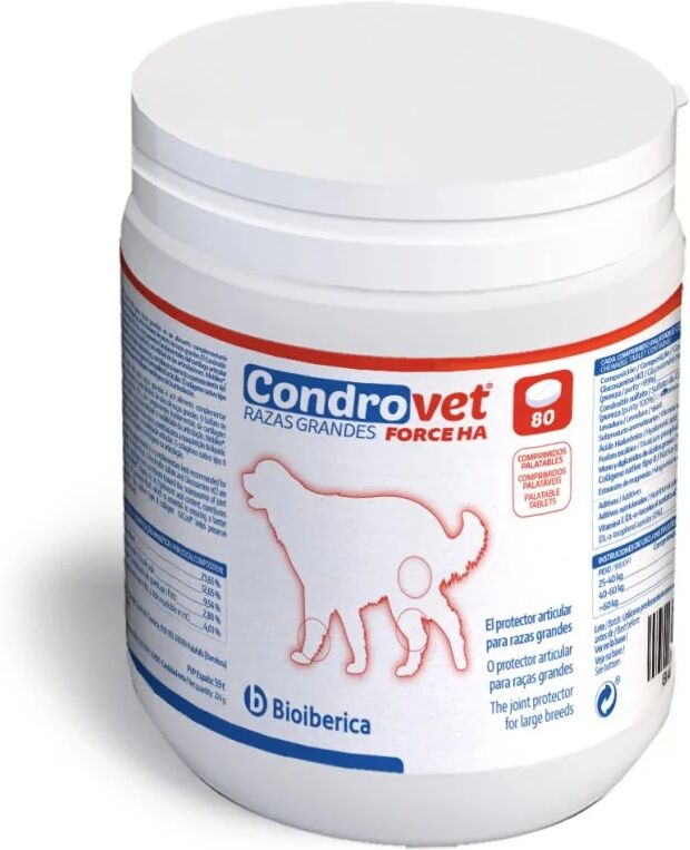 Suplementos Gato Condrovet Force Ha Razas Grandes 80Cpd - BIOIBERICA