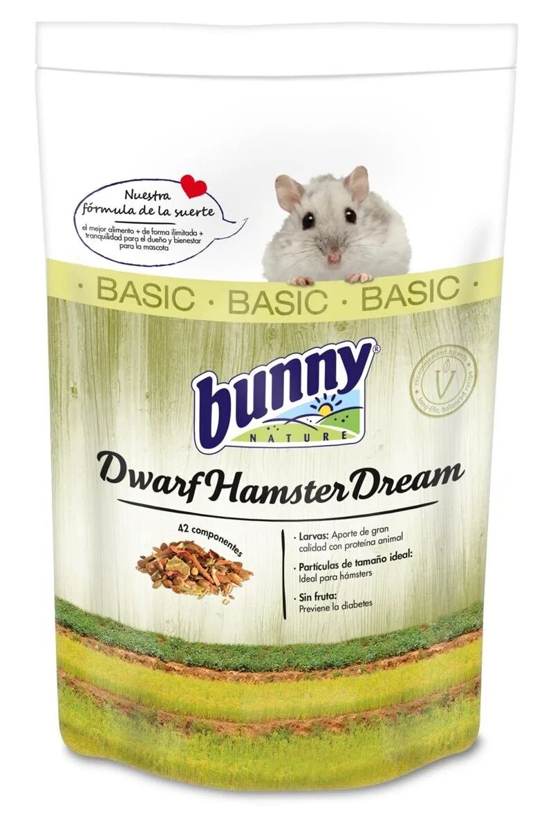 Bunny Hamster Enano Sueño Basico 400Gr - BUNNY