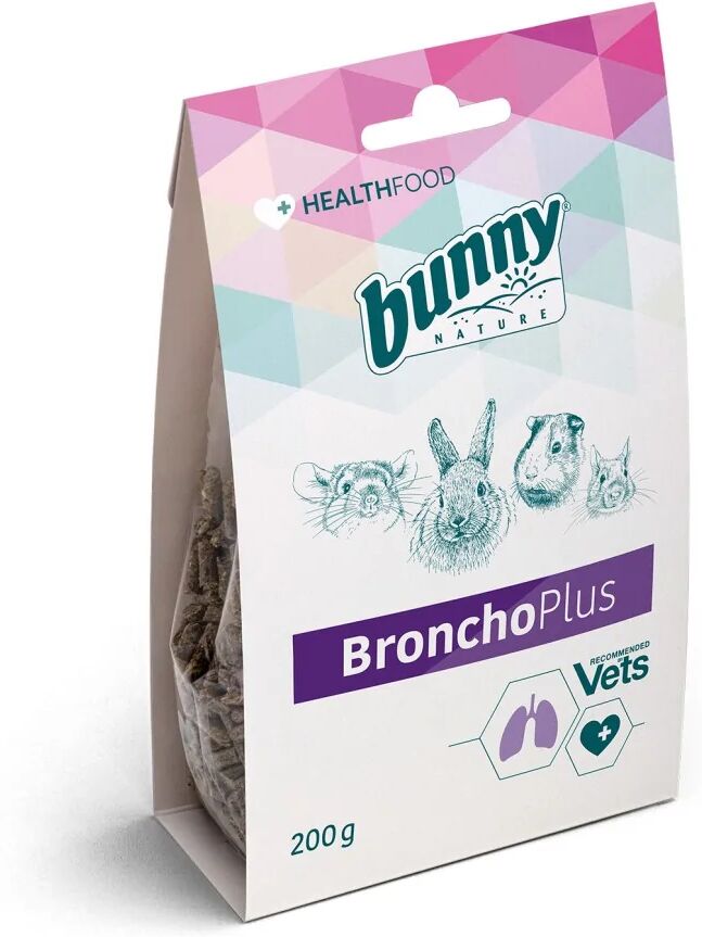 Conejo Bunny Suplemento Respiratorio Broncho Plus 5X200Gr - BUNNY