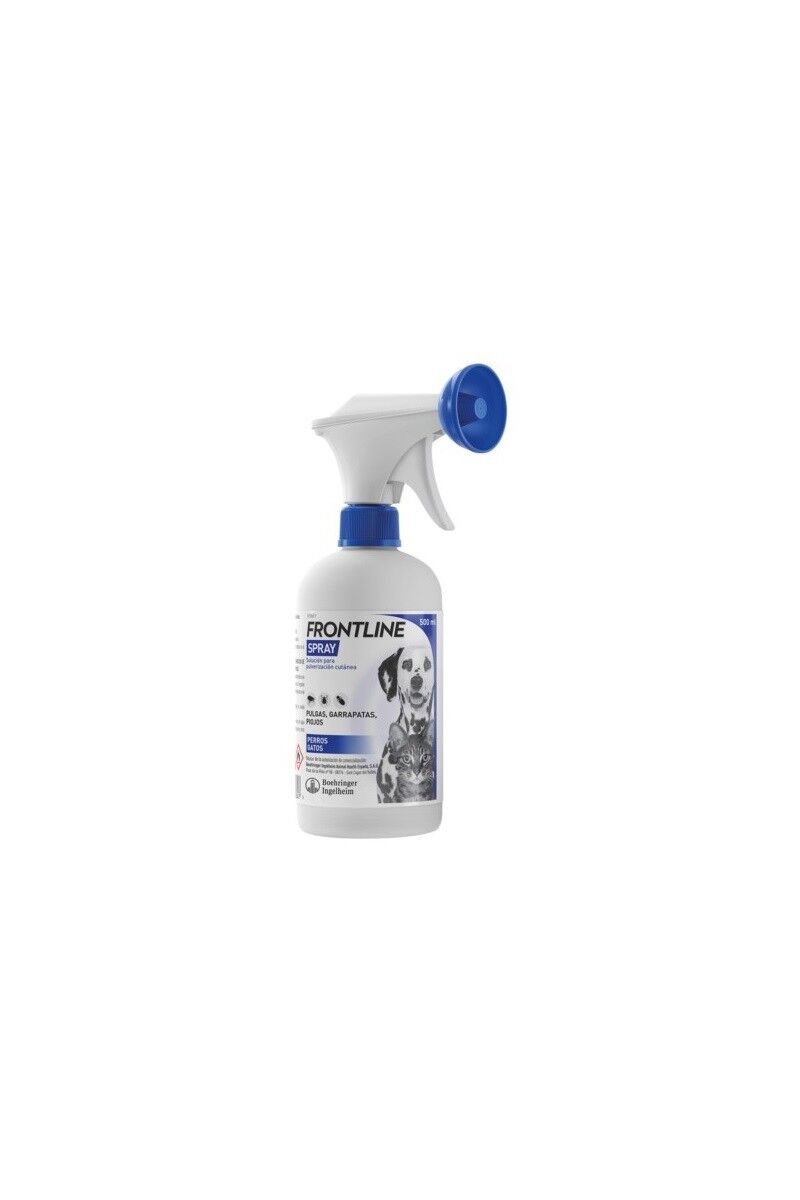 Antiparasitarios Externos Gato,Perro  Frontline Spray 500 Ml - Frontline