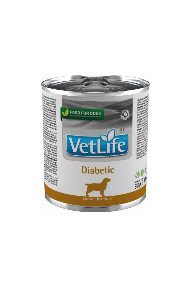 Comida Natural Perro Farmina Vet Life Natural Diet Dog Diabetic 6X300Gr - FARMINA