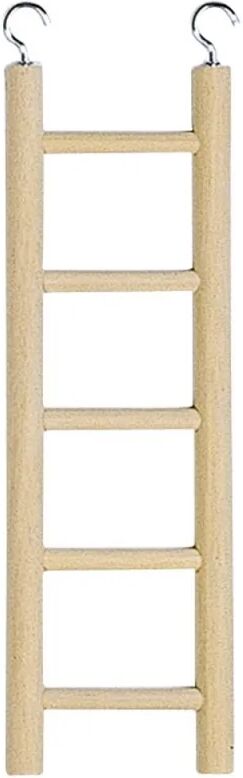 Ferplast Escalera Madera Para Periquitos Cacatuas 7X22,8Cm - FERPLAST