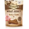 Proteinas Pero Adulto Carnilove Jerky Conejo Y Pavo Barritas 12X100Gr - CARNILOVE