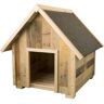 Caseta perros madera ecológica techo impermeable - Kitypet