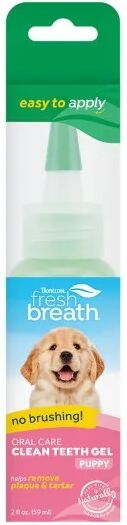 Higiene Tropiclean Fresh Breath Gel Dental Sin Cepillado Cachorros - TROPICLEAN