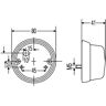 HELLA Piloto intermitente (Ref: 2BA 001 259-611)