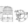 HELLA Luz de identificación omnidireccional (Ref: 2RL 007 550-011)