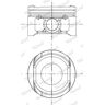 NURAL Pistón para NISSAN: Qashqai, Juke, NV200, Micra, Note, Tiida, Cube (Ref: 87-437700-00)