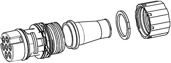 HELLA Juego de conectores de cables (Ref: 9XX 340 880-001)