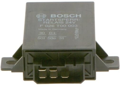 Bosch Relé, bloqueo del arranque (Ref: F 026 T00 003)