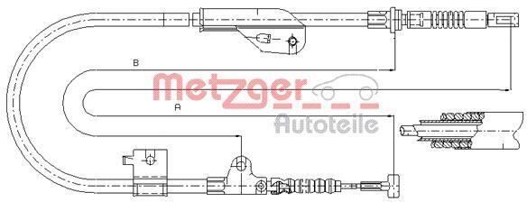 METZGER Alojamiento de muelle para MERCEDES-BENZ: Classe S, 140 Series (Ref: 6490308)