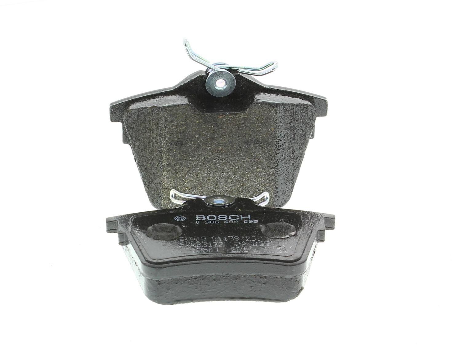 Bosch Juego de 4 pastillas de freno para PEUGEOT: 407, 607, 405 & CITROËN: C5 (Ref: 0 986 494 095)