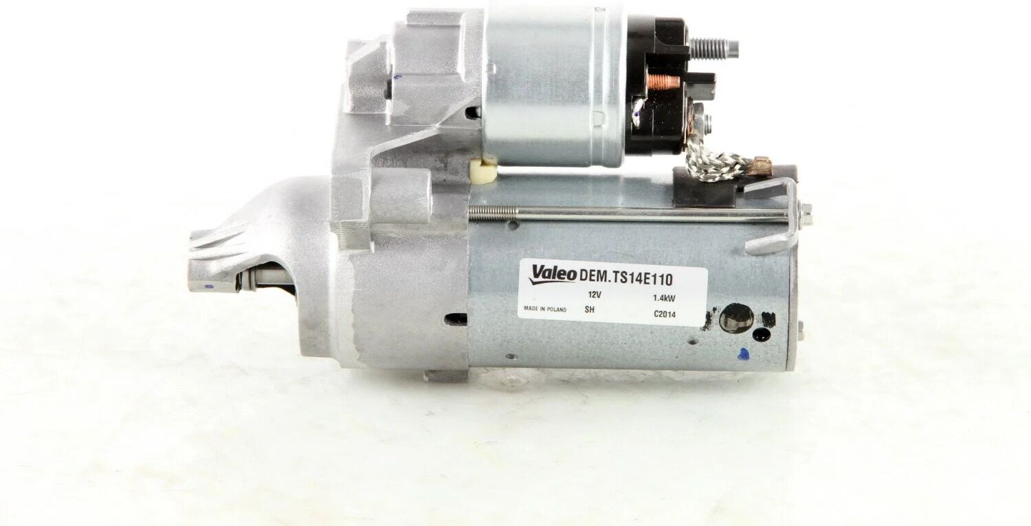 VALEO Motor de arranque para PEUGEOT: 206, 407, 307, 207, 308, Partner, 2008, 208, Rifter, Expert, Bipper, Traveller, 1007, 107, 207+ (Ref: 438133)