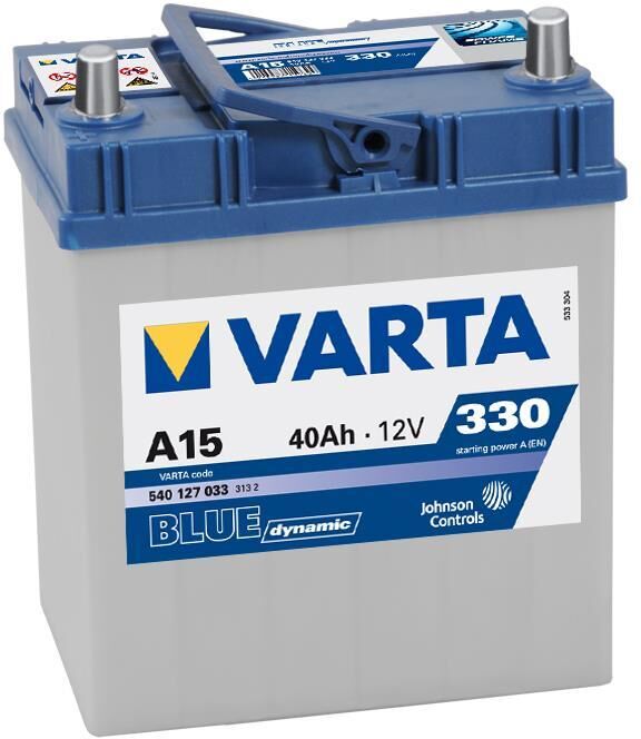 Varta Batería 330.0 A 40.0 Ah 12.0 V Performance (Ref: 5401270333132)