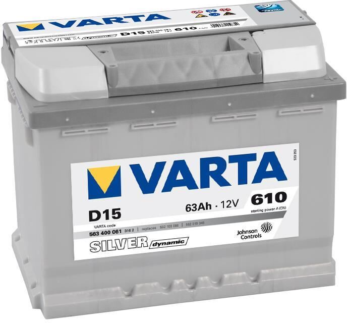 Varta Batería 610.0 A 63.0 Ah 12.0 V Performance (Ref: 5634000613162)