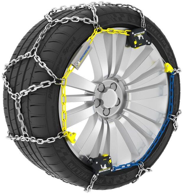 Cadenas para nieve, MICHELIN Extrem Grip Automático SUV, Cadena de metal, Tension Automático, Montage Fácil y ultra-rápido: 3 min (Ref: 008467)