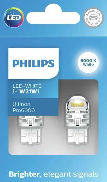 Philips Bombilla LED,  Faros traseros para VOLKSWAGEN: Golf, Polo, Touran, Passat, Transporter, Eos & NISSAN: Qashqai, Juke, X-Trail (Ref: 01554930)