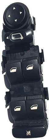 METZGER Interruptor, elevalunas para SEAT: Ibiza, Cordoba & VOLKSWAGEN: Golf, Polo, Caddy, Jetta, LT (Ref: 09161092)