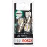 Bosch Bombilla LED,  Faros traseros para PEUGEOT: 308, 3008, 205, 5008, Rifter, RCZ, Partner & CITROËN: C4, CX, C1, GS (Ref: 1 987 301 521)