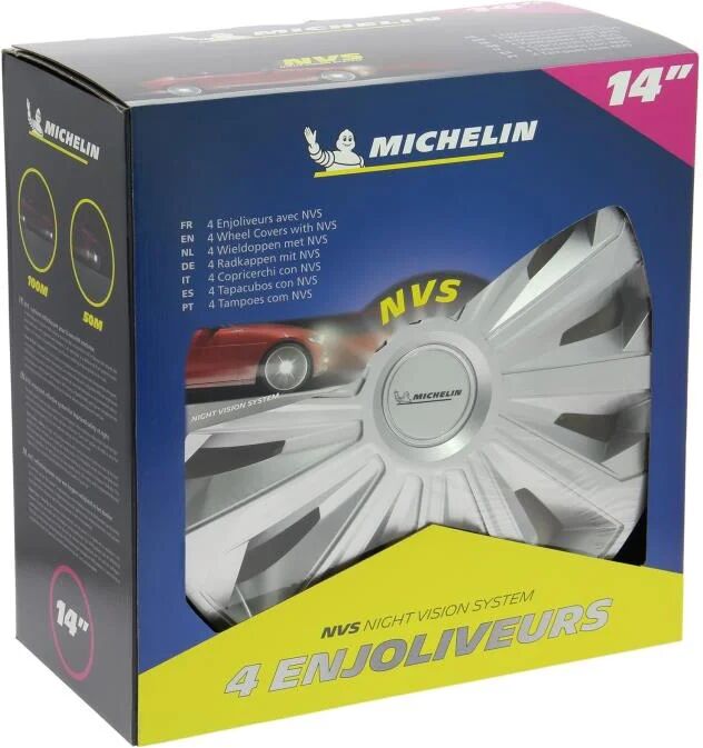 Michelin Tapacubo rueda cantidad : 4, gris claro (Ref: 009126)