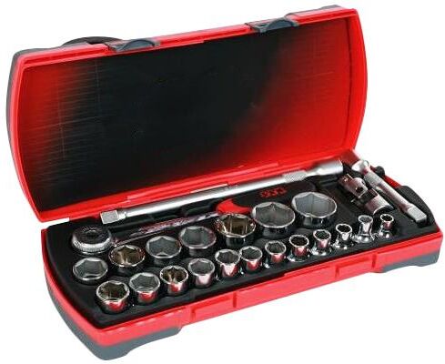 KS TOOLS Estuche de carracas y vasos (Ref: 911.0694)