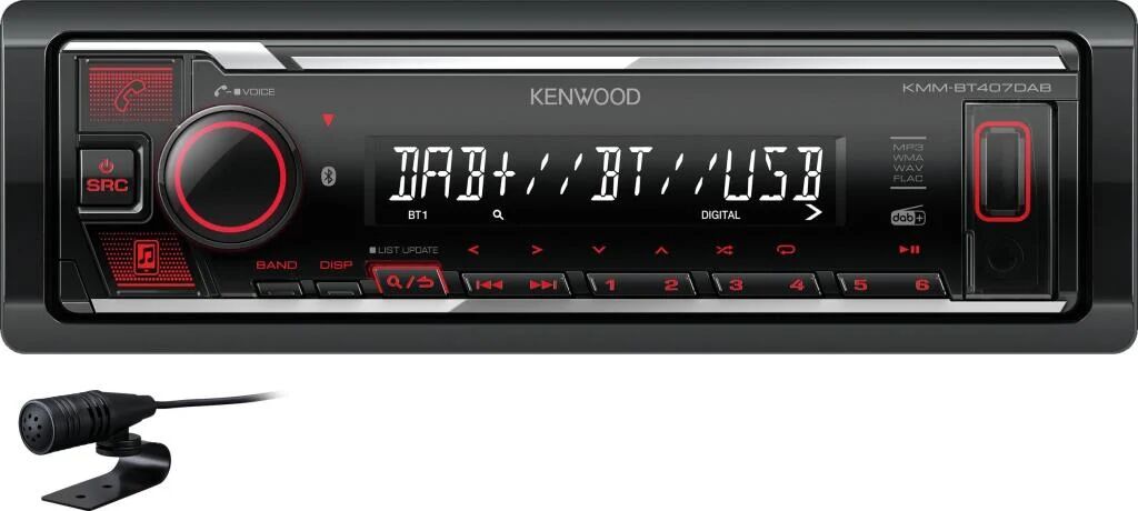 Kenwood Autorradio (Ref: KMM-BT407DAB)