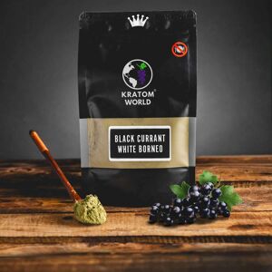 Kratom World De Kratom World Black Currant White Borneo 100g