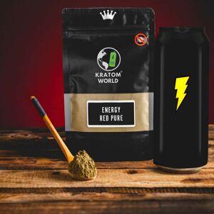 Kratom World De Kratom World Energy Red Pure 50g