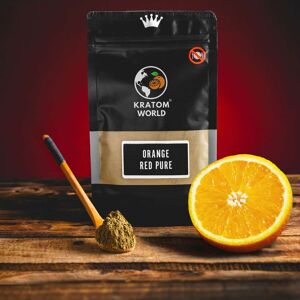 Kratom World De Kratom World Orange Red Pure 1kg