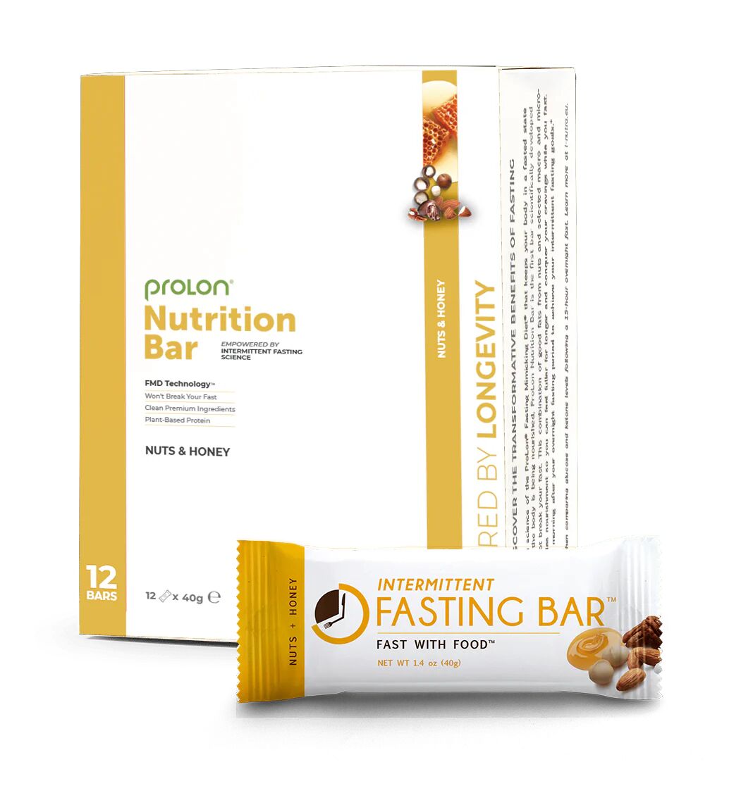 Fb1112eu ProLon® Nutrition Bar Nueces y miel