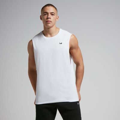 MP Camiseta de tirantes blanca con sisas caídas - Tank Top MP Camiseta de tirantes blanca con sisas caídas - Tank Top