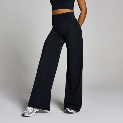MyProtein Mallas de pernera ancha Tall Tempo para mujer de MP - Negro - XXL MyProtein Mallas de pernera ancha Tall Tempo para mujer de MP - Negro - XXL