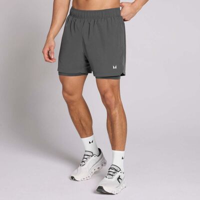MyProtein MP Men's 5 2-in-1 Training Shorts - Dark Grey - XXXL MyProtein MP Men's 5 2-in-1 Training Shorts - Dark Grey - XXXL