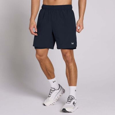 MyProtein MP Men's 7 2-in-1 Training Shorts - Dark Navy - XXL MyProtein MP Men's 7 2-in-1 Training Shorts - Dark Navy - XXL